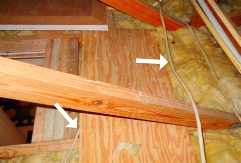 2 ga nmb 2 3 junction box attic|running nm cable across attic.